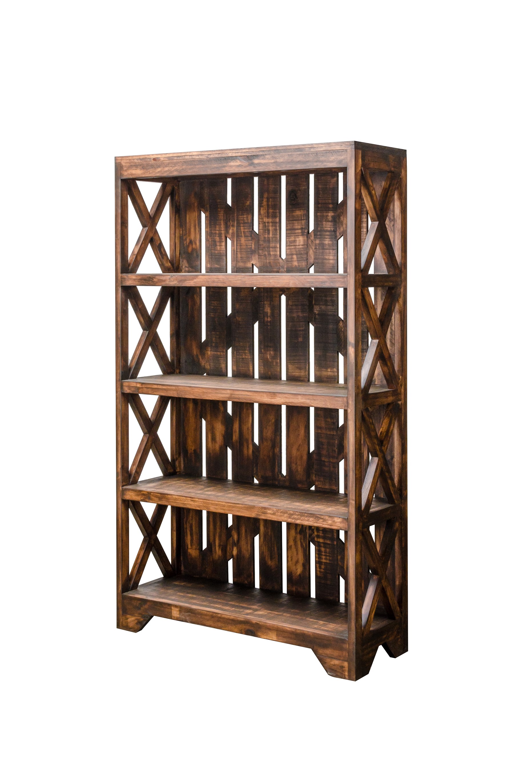 Antique Bookcase Rustic